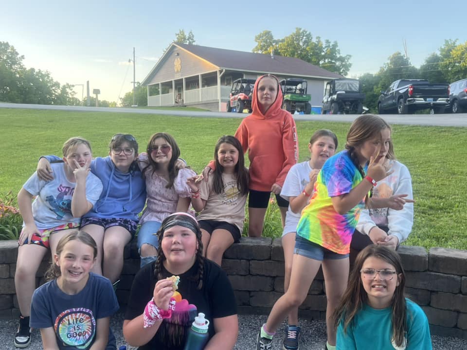 Kids at 4H Camp