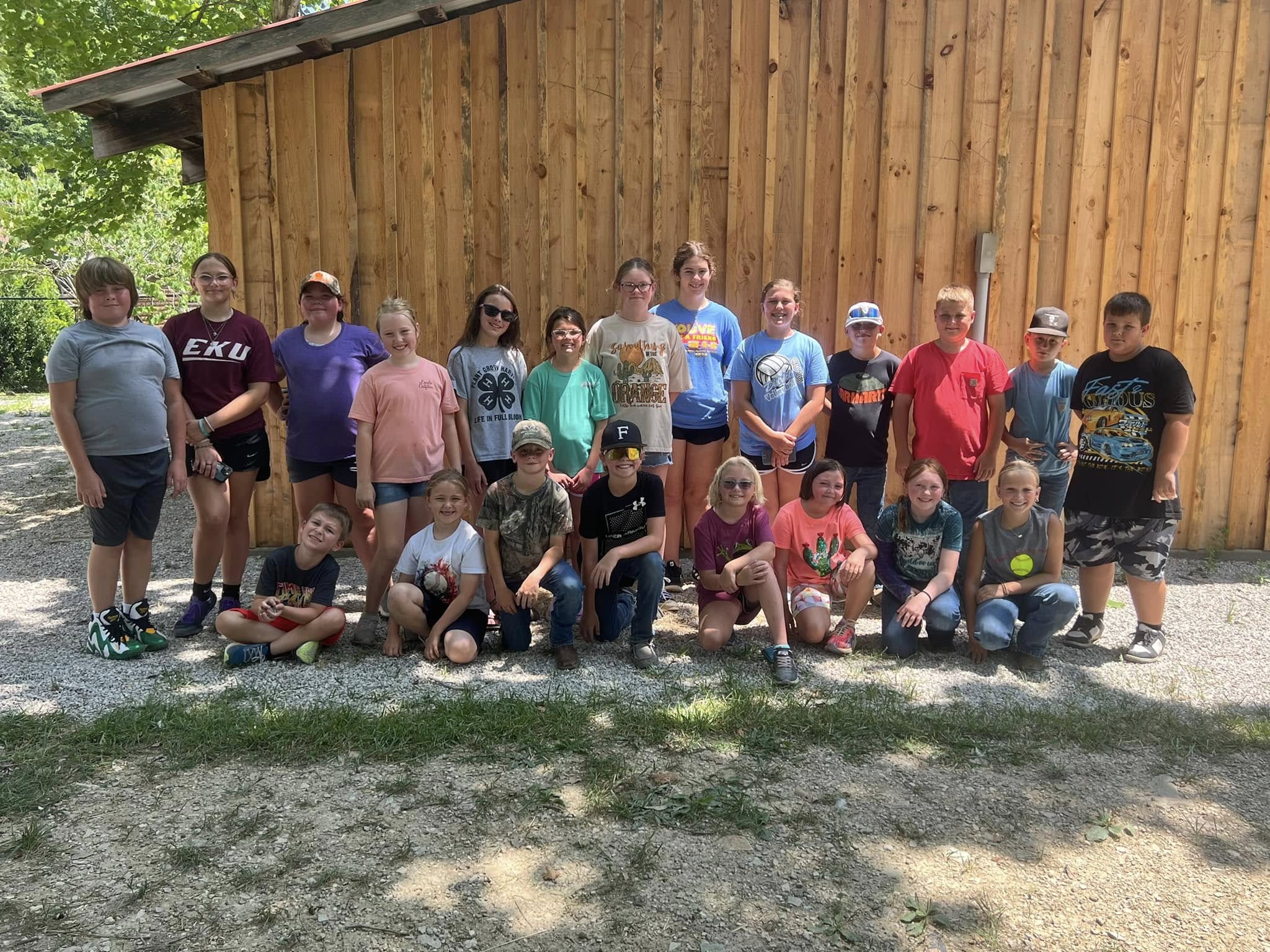 Kids at ANR Camp