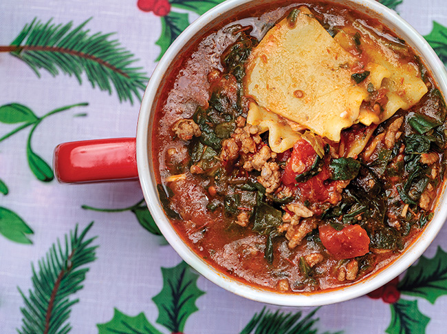 Lasagna Soup