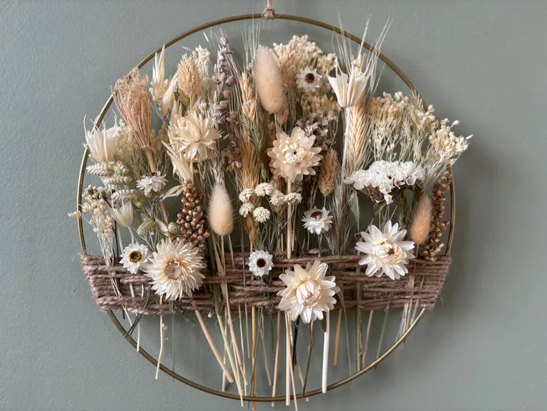 Dried Flower Wall Hanger