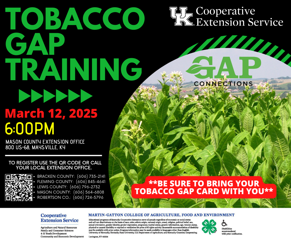 Tobacco GAP