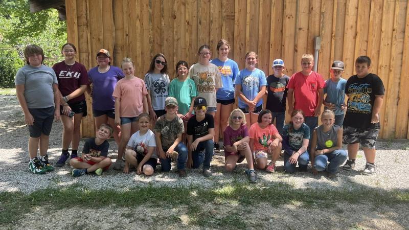 Kids at ANR Camp